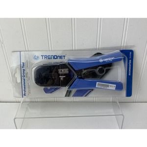 TRENDnet Crimping Tool 8P/Rj-45 & 6P/Rj-12 Rj-11 Crimp Cut & Strip Tool TC-CT68